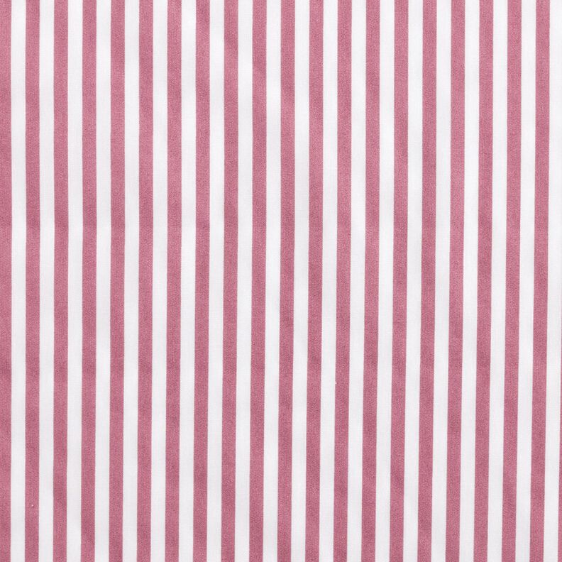 Cotton Poplin narrow stripes – hollyhock/white,  image number 1