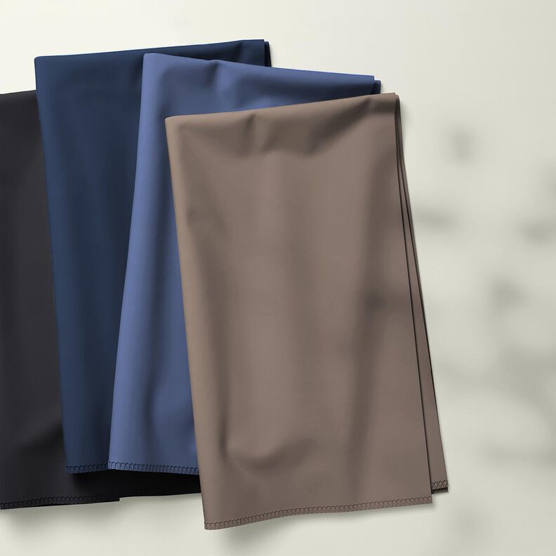 Cotton crinkle pre-washed – dark olive,  image number 5