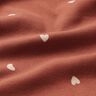 Ribbed Jersey hearts – red,  thumbnail number 2