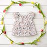 Cotton Poplin strawberry meadow – offwhite/lobster,  thumbnail number 7
