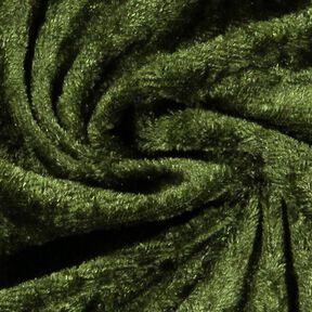 Panne velvet – dark olive, 