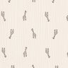 Double Gauze/Muslin Cute giraffes – white,  thumbnail number 1