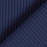 Cotton waffle jersey Plain – navy blue,  thumbnail number 3