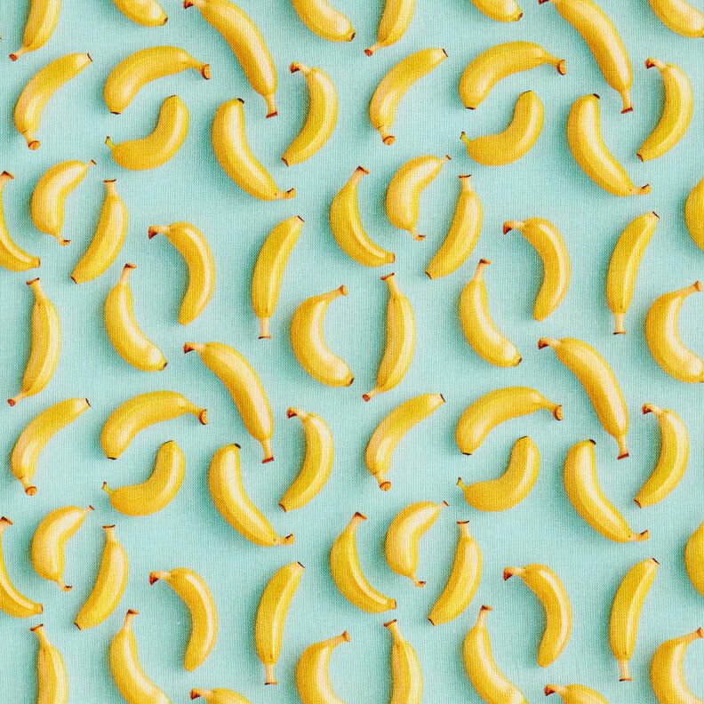 Cotton Poplin Bananas – eucalyptus/sunglow,  image number 1