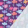 French Terry colourful flowers | Poppy Fabrics – red lilac,  thumbnail number 4