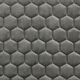 Upholstery Fabric Velvet Honeycomb Quilt – anthracite,  thumbnail number 1