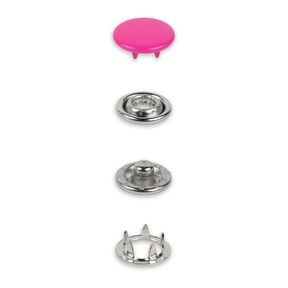 Jersey snap fasteners [12 mm] | Prym – pink, 