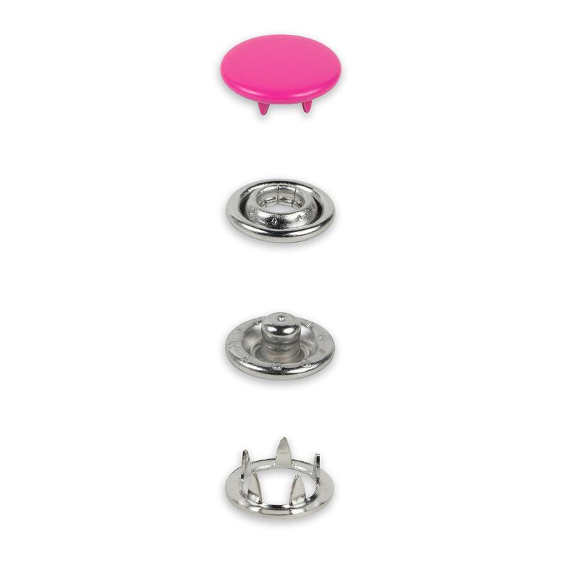 Jersey snap fasteners [12 mm] | Prym – pink,  image number 2