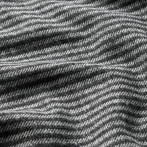 striped trouser fabric – granite/grey, 