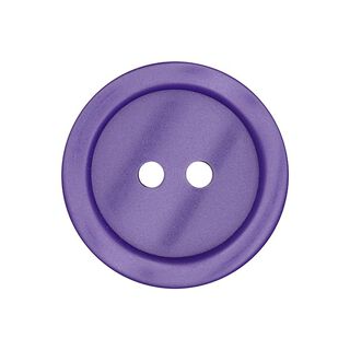 Basic 2-Hole Plastic Button - purple, 
