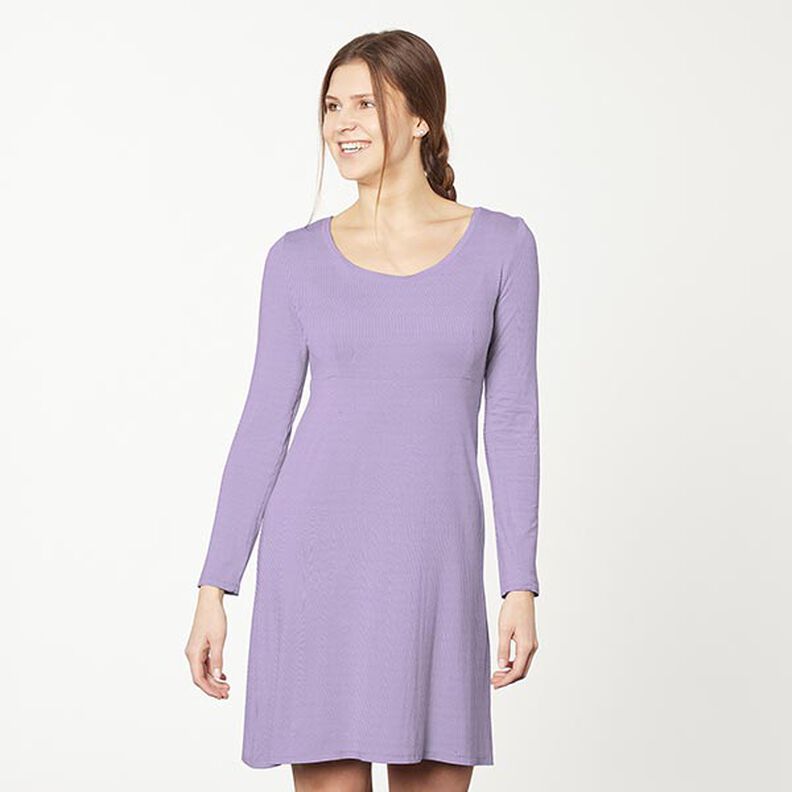 Medium Cotton Jersey Plain – mauve,  image number 6
