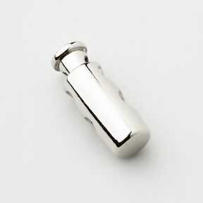 Cord Stopper metal [Opening: 3 mm] – metallic silver, 