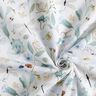 Cotton Poplin Pond life Digital Print – white/baby blue,  thumbnail number 3
