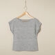 Mottled fine knit fabric – light grey,  thumbnail number 5
