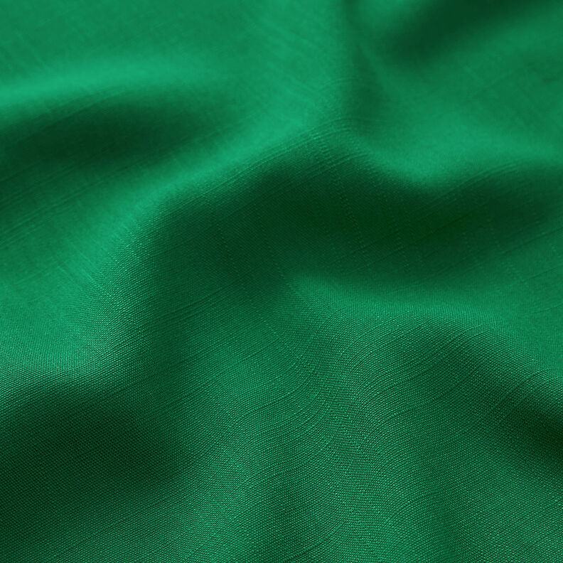 Linen look viscose fabric – fir green,  image number 2