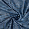 viscose fabric Glen Plaid – blue,  thumbnail number 4