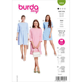 Dress | Burda 5804 | 34-48, 