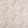 Decor Fabric Half Panama leaf lines – natural,  thumbnail number 1