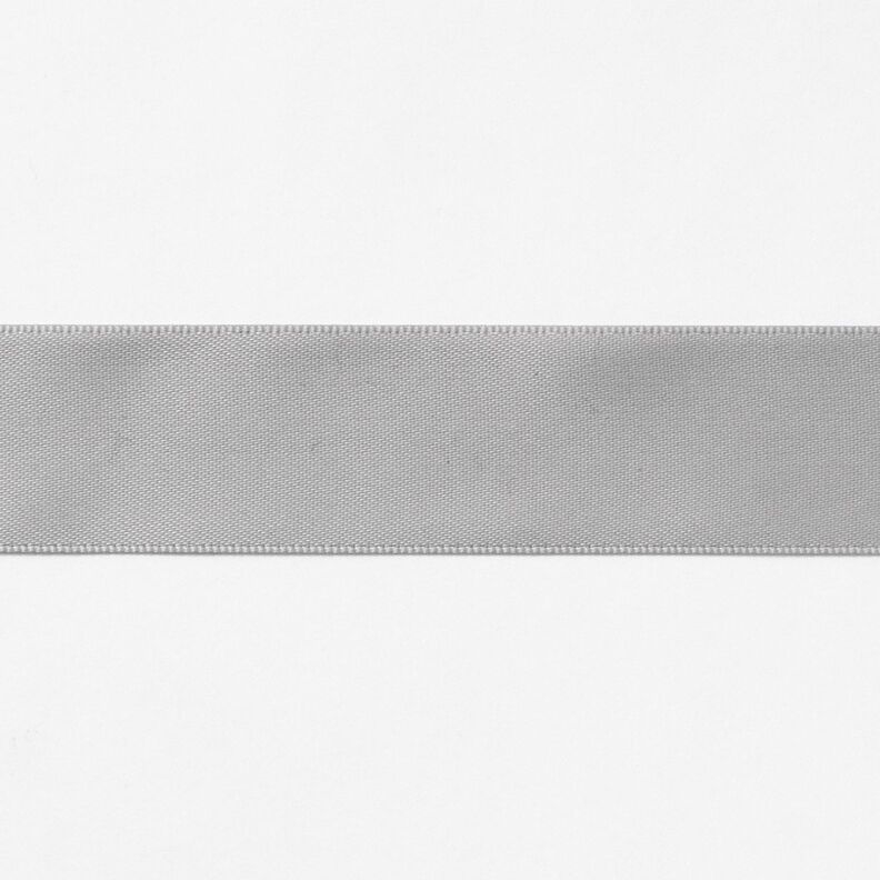 Satin Ribbon [25 mm] – light grey,  image number 1