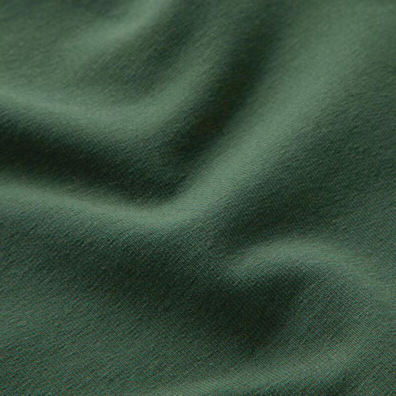 Light French Terry Plain – fir green,  image number 3