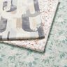 Decor Fabric Half Panama artistic arches – light beige/grey,  thumbnail number 5