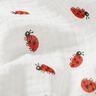 Double Gauze/Muslin Ladybird – ivory,  thumbnail number 2
