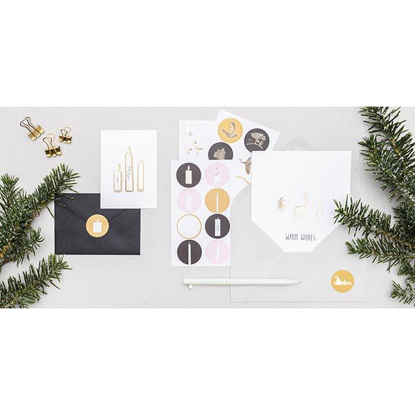 Stickers Nostalgic Christmas | Rico Design – black, image number 4