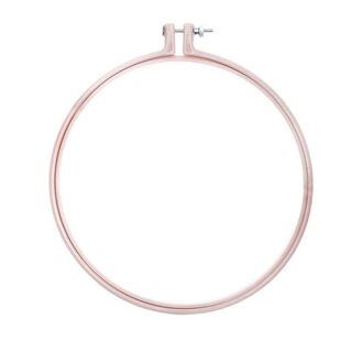Embroidery Hoop [ Ø 20,3 cm ] | Rico Design – dusky pink, 