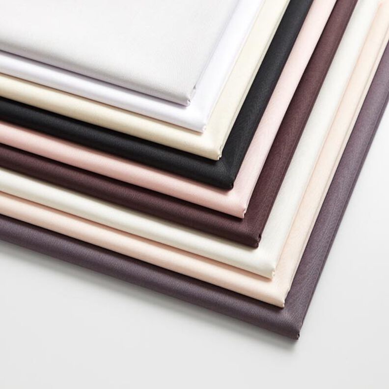 Cotton Poplin Plain – dark brown,  image number 3