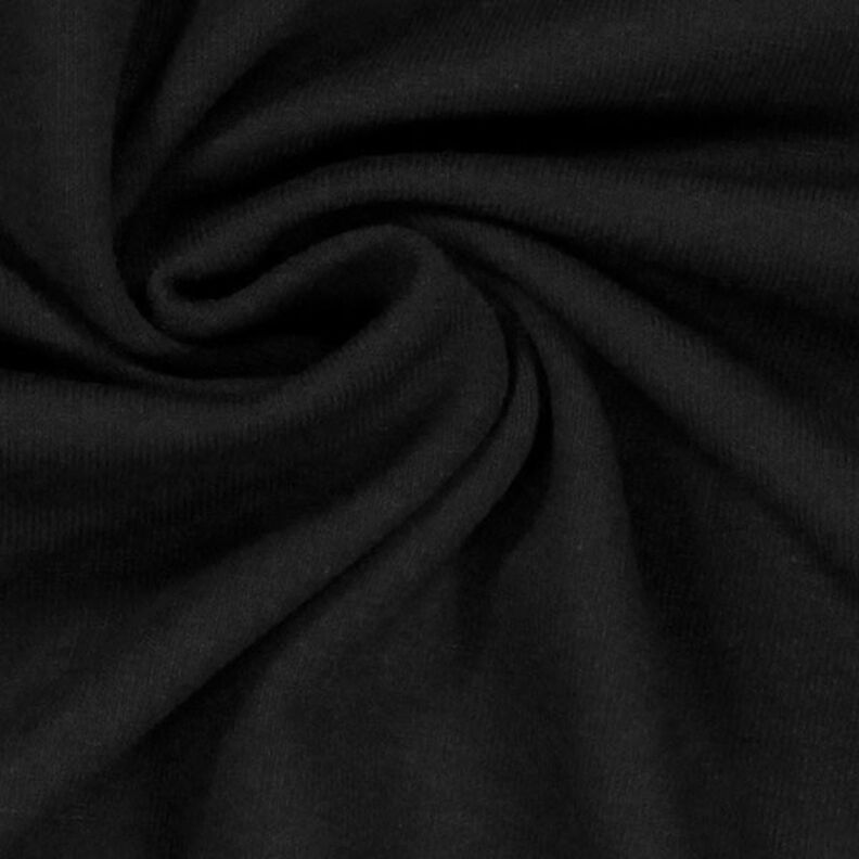 Medium Viscose Jersey – black,  image number 2