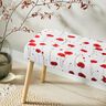 Decor Fabric Half Panama poppies – white/red,  thumbnail number 9