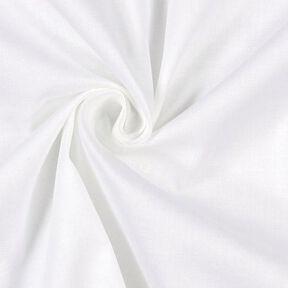 Stretch Poplin Fabric – white, 