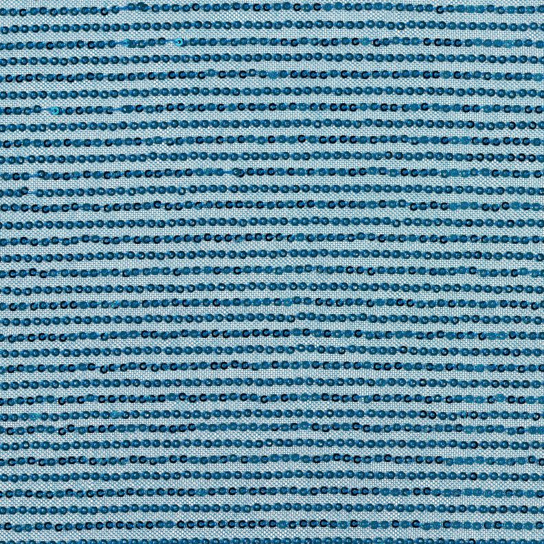 Sequin fabric vertical stripes – navy blue,  image number 1