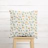 Cotton Cretonne Dinosaurs and palms – offwhite/pale mint,  thumbnail number 8