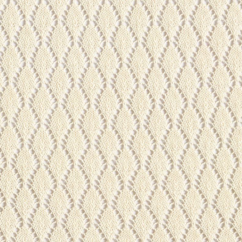 Knit Fabric Crochette – offwhite, image number 1