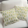 Half Panama Decor Fabric Leaves – natural,  thumbnail number 6