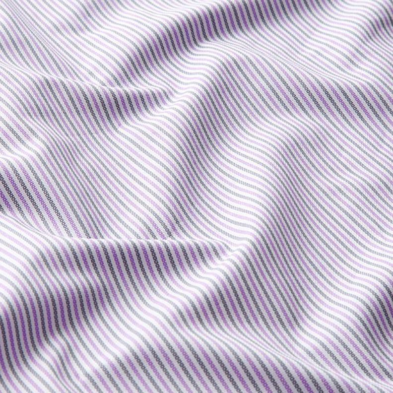 Vertical Stripes Cotton – white,  image number 2