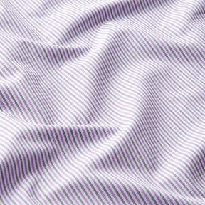 Vertical Stripes Cotton – white, 