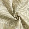 Outdoor Fabric Canvas leaf lines – dark beige,  thumbnail number 4
