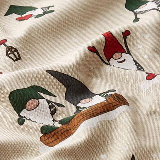 Half Panama Decor Fabric Elves – natural, 