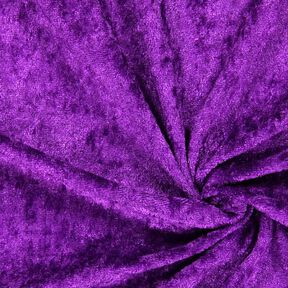 Panne velvet – red lilac, 