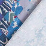 GOTS Cotton Batiste pattern blend colour gradient | TCC x LOOKS by Wolfgang Joop – blue/dark brown,  thumbnail number 5