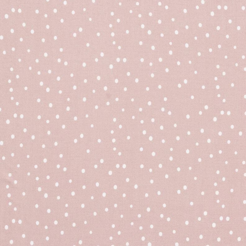Dotty bamboo fabric – light dusky pink,  image number 1