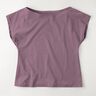Medium Cotton Jersey Plain – aubergine,  thumbnail number 8