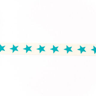 Webbing Cotton Stars – petrol, 