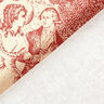 Half Panama Decor Fabric Toile de Jour – carmine/cream,  thumbnail number 4