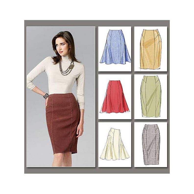 Side-Flare or Pencil Skirts, Vogue 8750 | 12 - 20,  image number 3