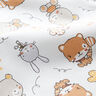 Cretonne Bunnies and Bears – misty grey,  thumbnail number 2