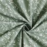 Cotton Poplin Leafy Vines – reed,  thumbnail number 3