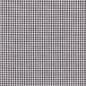 Cotton Poplin Small Gingham, yarn-dyed – black/white,  thumbnail number 1